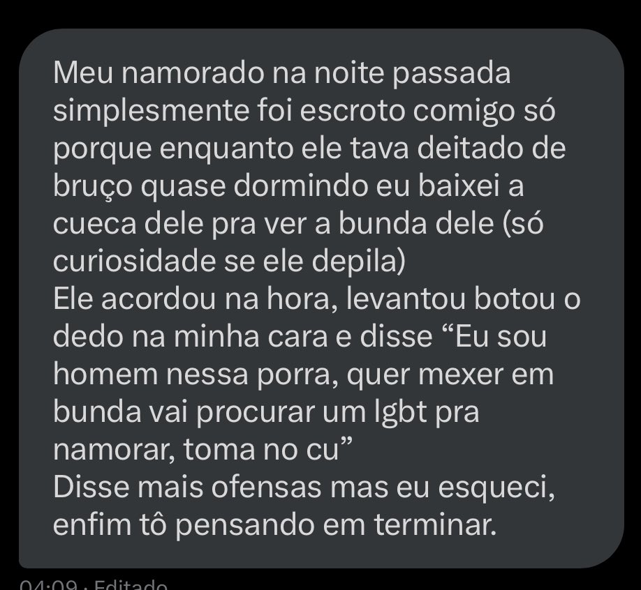 Confissoes pra ler cagando 𝕏 tweet media