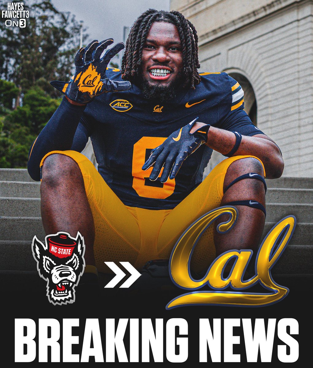 BREAKING: NC State transfer RB Kendrick Raphael has Committed to Cal, he tells @on3sports

The 5’11 205 RB totaled 871 Yards &amp; 4 TDs through 2 seasons 

Was the 3rd-leading rusher on the Wolfpack (totaled 5.4 YPC)

3 years of eligibility remaining 

on3.com/transfer-porta…