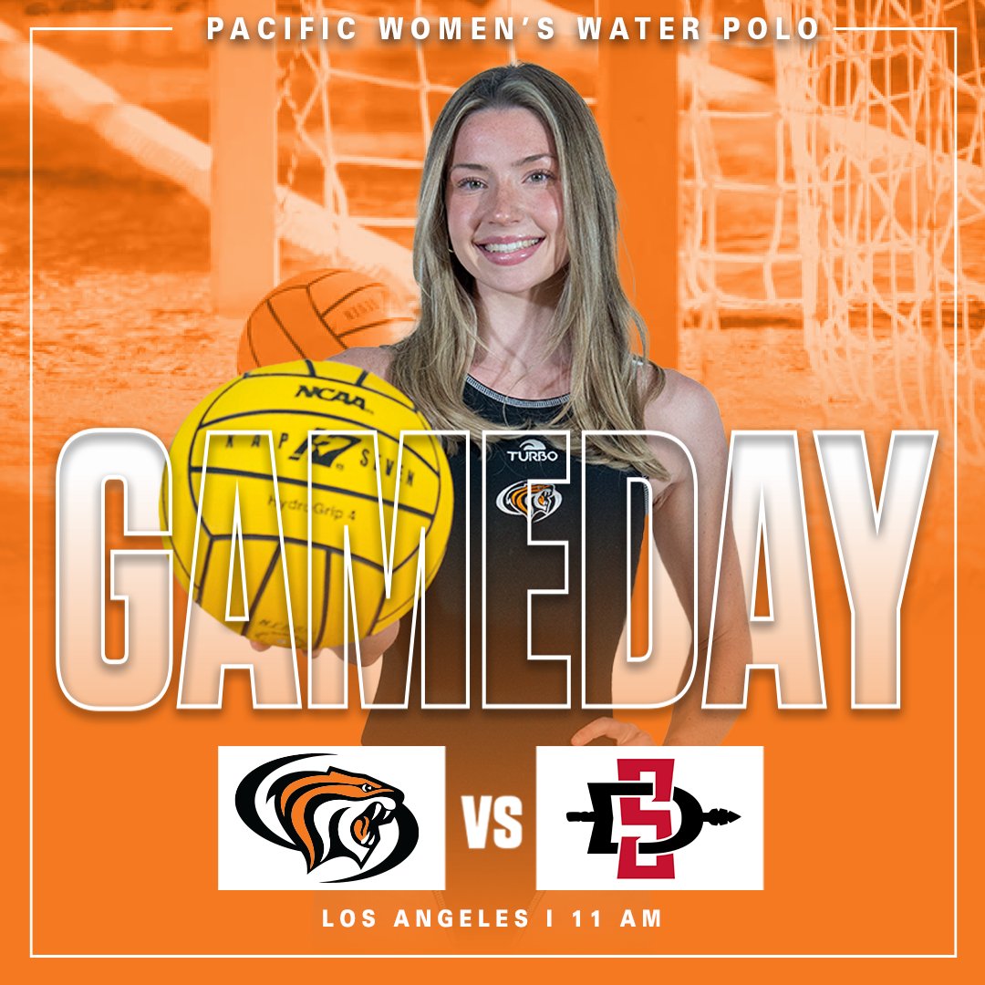 𝗢𝗻𝗲 𝗹𝗮𝘀𝘁 𝗴𝗼 𝗳𝗼𝗿 𝟮𝟬𝟮𝟱

🆚: No. 4 San Diego State
⏰: 11 a.m.
📍: Los Angeles
🏟️: Burns Aquatics Center
📊: bit.ly/4cPKOzC

#PacificProud || #DreamBig || #WaterPoloU