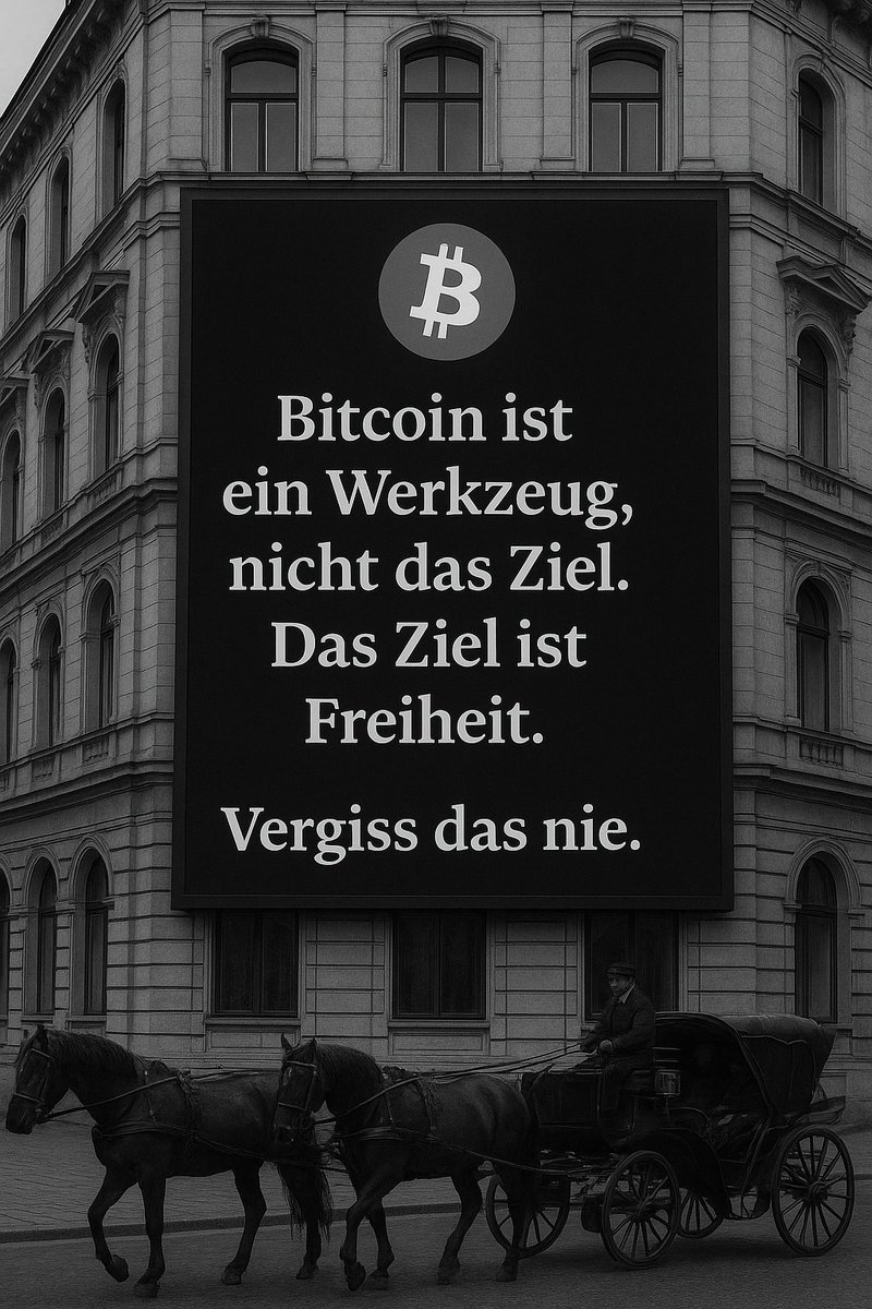 _feueradler's tweet photo. Keine Religion, nur ein Werkzeug für ein besseres Leben. #Bitcoin https://t.co/K3EpS77Eo0