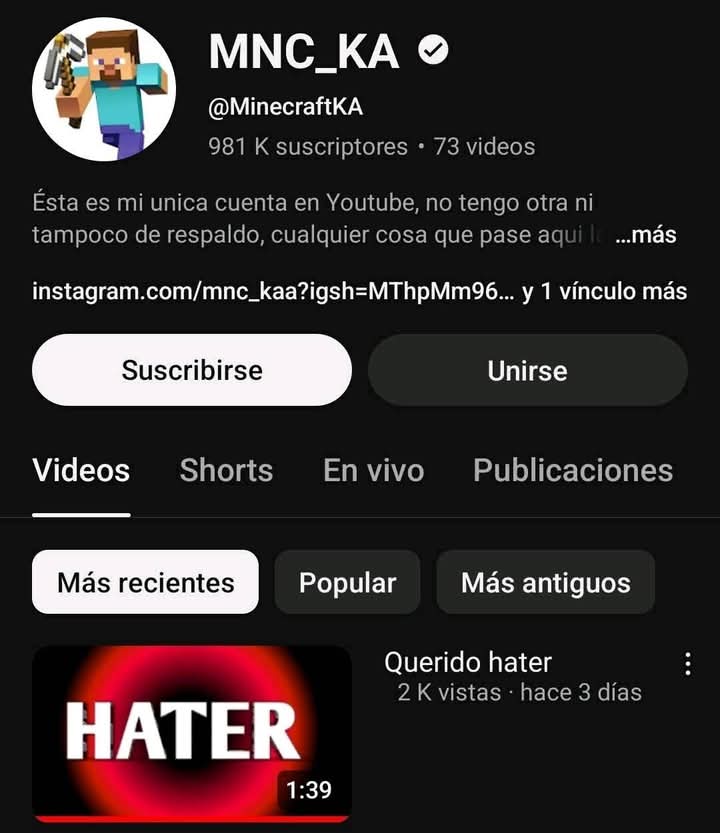 MenserThe's tweet photo. Querido hater https://t.co/laC5HzCJ1O