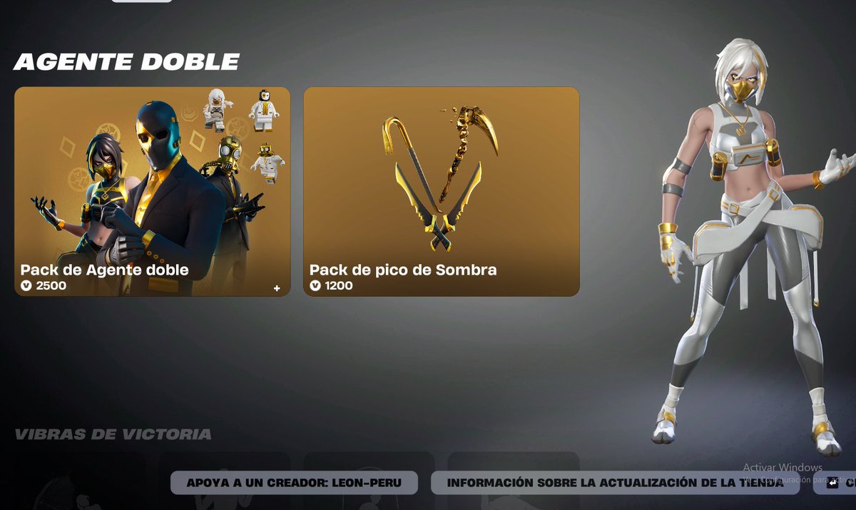 LeonPeruStore's tweet image. ⭐𝐅𝐎𝐑𝐓𝐍𝐈𝐓𝐄 𝐒𝐊𝐈𝐍 𝐕𝐈𝐀 𝐑𝐄𝐆𝐀𝐋𝐎 Tienda 26/03‼️
Los regalos de skin, mochilas, picos y otros que están en la tienda de FORTNITE. Yo te los envió vía regalo a tu cuenta, dame privado 🙂 S/ 1.80 cada 100 pavos - Pavos legal y con garantia ! Dame privado 💬