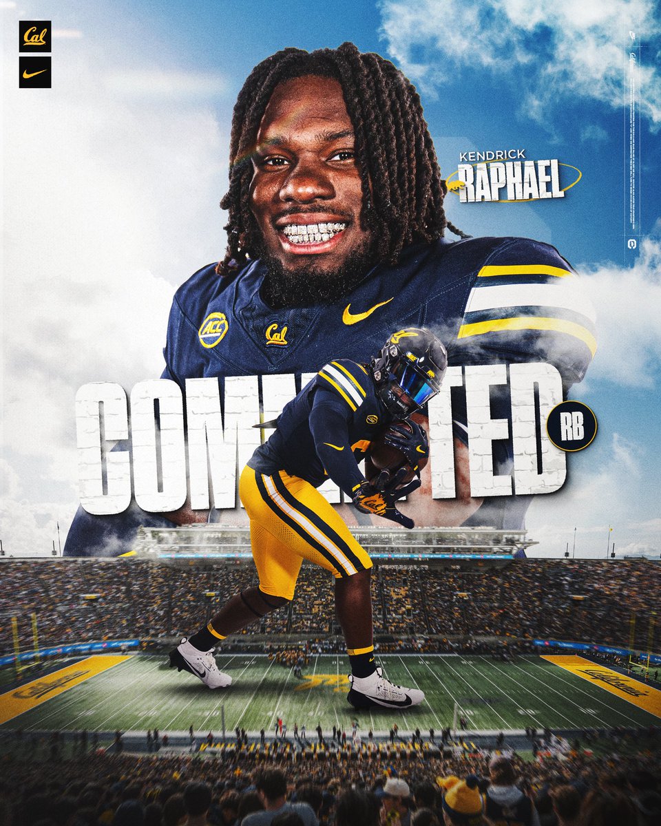 COMMITTED!!! Go Bears!!! 🐻
