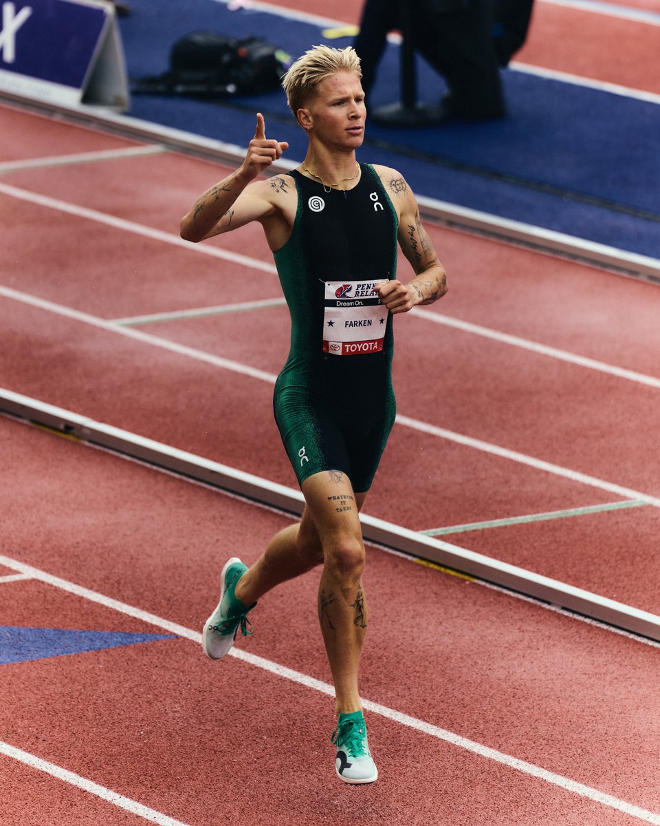 On (@on_running) on Twitter photo Thatโs a wrap, <a href="/pennrelays/">Penn Relays</a>. ๐
Races won, records broken and moments made- what a phenomenal week for our athletes in Philadelphia.
History made, together. ๐ค #DreamOn Thatโs a wrap, <a href="/pennrelays/">Penn Relays</a>. ๐
Races won, records broken and moments made- what a phenomenal week for our athletes in Philadelphia.
History made, together. ๐ค #DreamOn