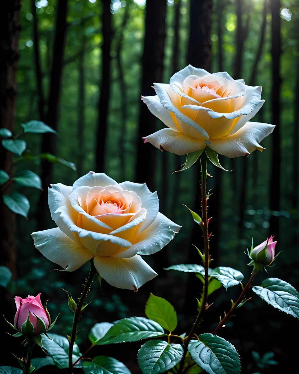perfectlove1967's tweet photo. In the darkness of the forest,
I aimed the light to awaken a single bloom.

森の闇の中、
光を一輪の目覚めに捧げた。

#BloomInTheForest

#AwakeningLight

#SilentBlossom https://t.co/QFJ0sje3ha