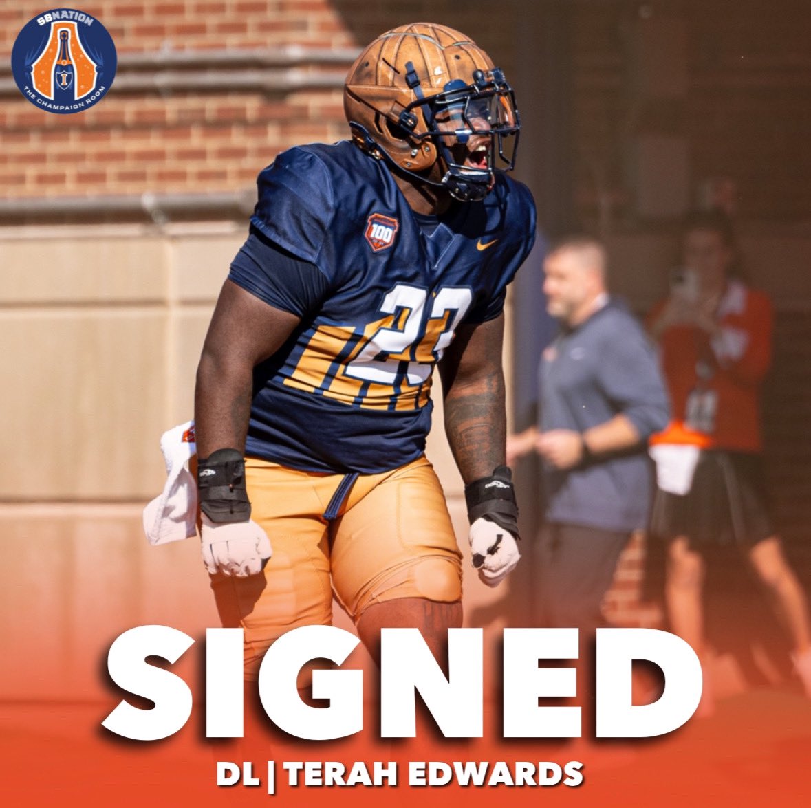 TeRah Edwards signs with the Los Angeles Chargers as UDFA!