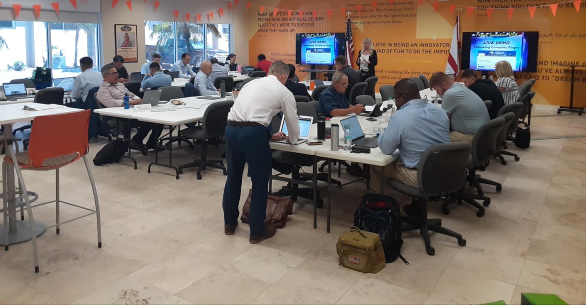 Friday we held our 135th Project Transition USA LinkedIn Workshop at the Hillsborough County Entrepreneur Collaborative Center in Ybor City! We have helped so many transitioning service members, their spouses, and other veterans.

linkedin.com/feed/update/ur…