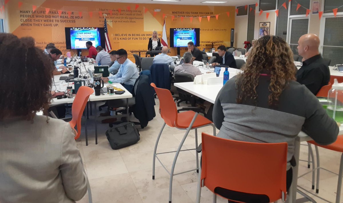 peteblum69's tweet photo. Friday we held our 135th Project Transition USA LinkedIn Workshop at the Hillsborough County Entrepreneur Collaborative Center in Ybor City! We have helped so many transitioning service members, their spouses, and other veterans.

https://t.co/ym0vNKcjdK https://t.co/rNSE8wdqOG