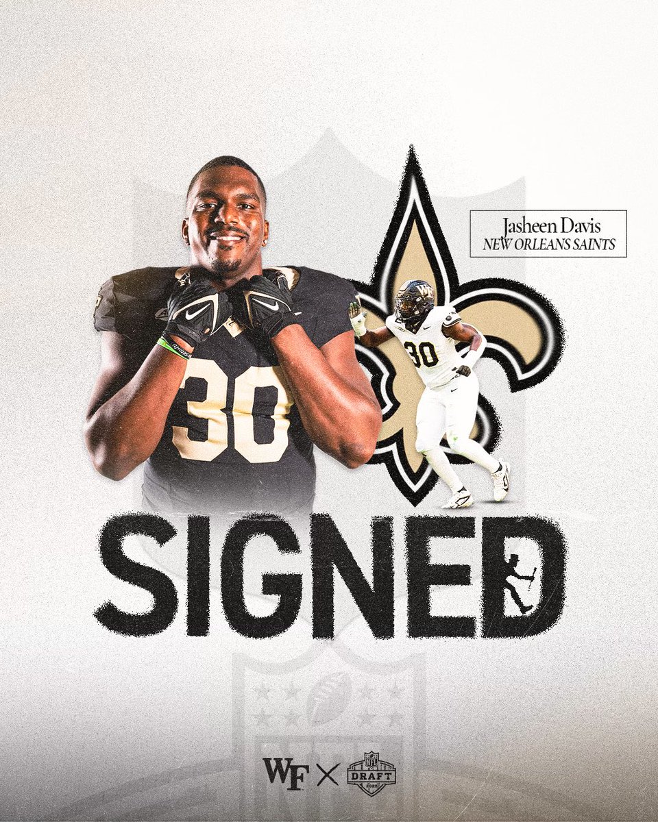Who Dat ⚜️

Let’s geaux, <a href="/JasheenDavis_30/">Jasheen Davis</a> 🎩
