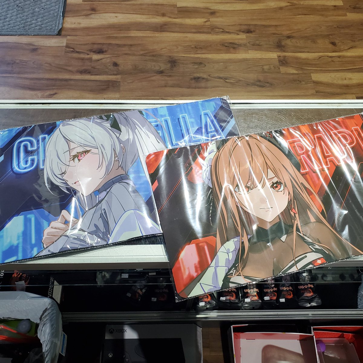 HiScoreChef's tweet photo. My boi came in with the fit and came bearing gifts from Japan!!
TSUTAYA SHIBUYA x NIKKE merch acquired! Glad I was able to get these for MSRP direct from the source!! 
#NIKKE #tsutayashibuya https://t.co/3j8PcCoBj3