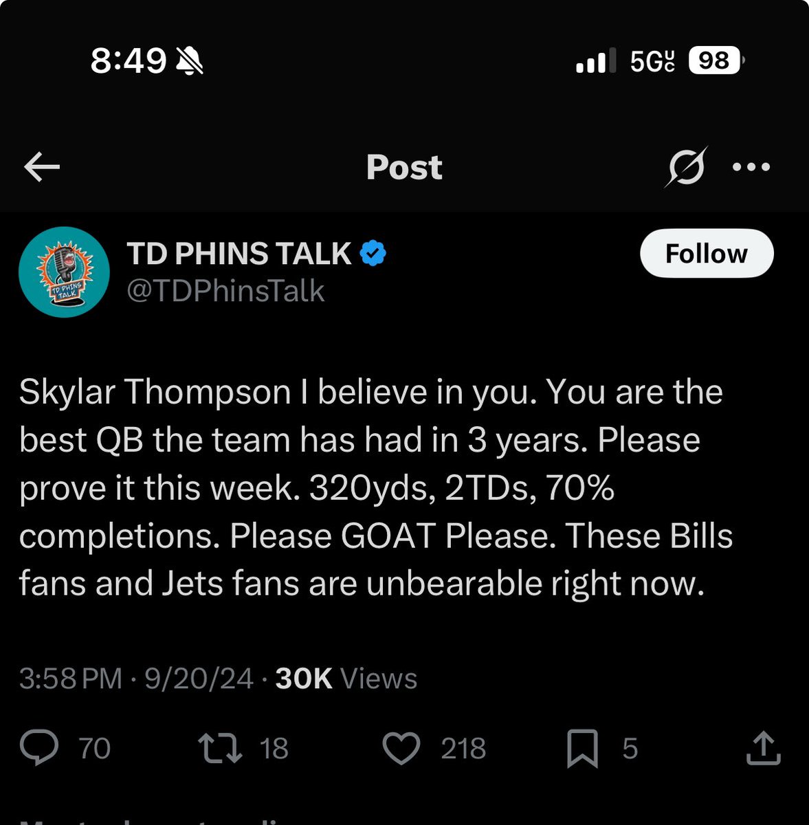 How this guy has a following I’ll never understand.