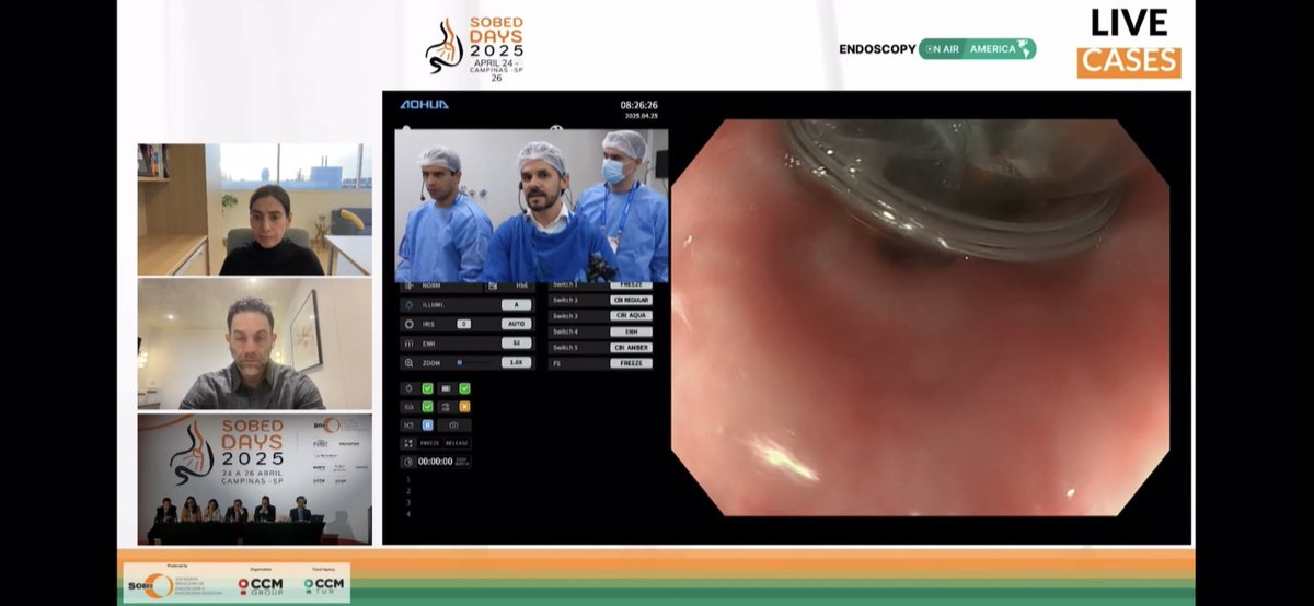 MatheusFrancoMD's tweet image. Proud with the success of SOBED Days, marked by a great number of participants, excellent lectures, and incredible international networking.
It was an honor to perform live cases, give some lectures, and participate in discussions on very interesting topics!
#SOBED