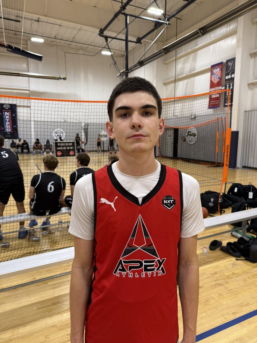 Cam (@camden_rine) on Twitter photo Player of the Game: <a href="/BogardMyles/">Myles Bogard</a>
The 2027 5’11 G of Apex Athletix 16u was really clutch in a tight game. Made the game clinching three. Really solid guard who can defend the ball as well.
<a href="/apexathletixaz/">APEX ATHLETIX</a>
<a href="/NxtProHoops/">NXTPRO Hoops</a> Player of the Game: <a href="/BogardMyles/">Myles Bogard</a>
The 2027 5’11 G of Apex Athletix 16u was really clutch in a tight game. Made the game clinching three. Really solid guard who can defend the ball as well.
<a href="/apexathletixaz/">APEX ATHLETIX</a>
<a href="/NxtProHoops/">NXTPRO Hoops</a>