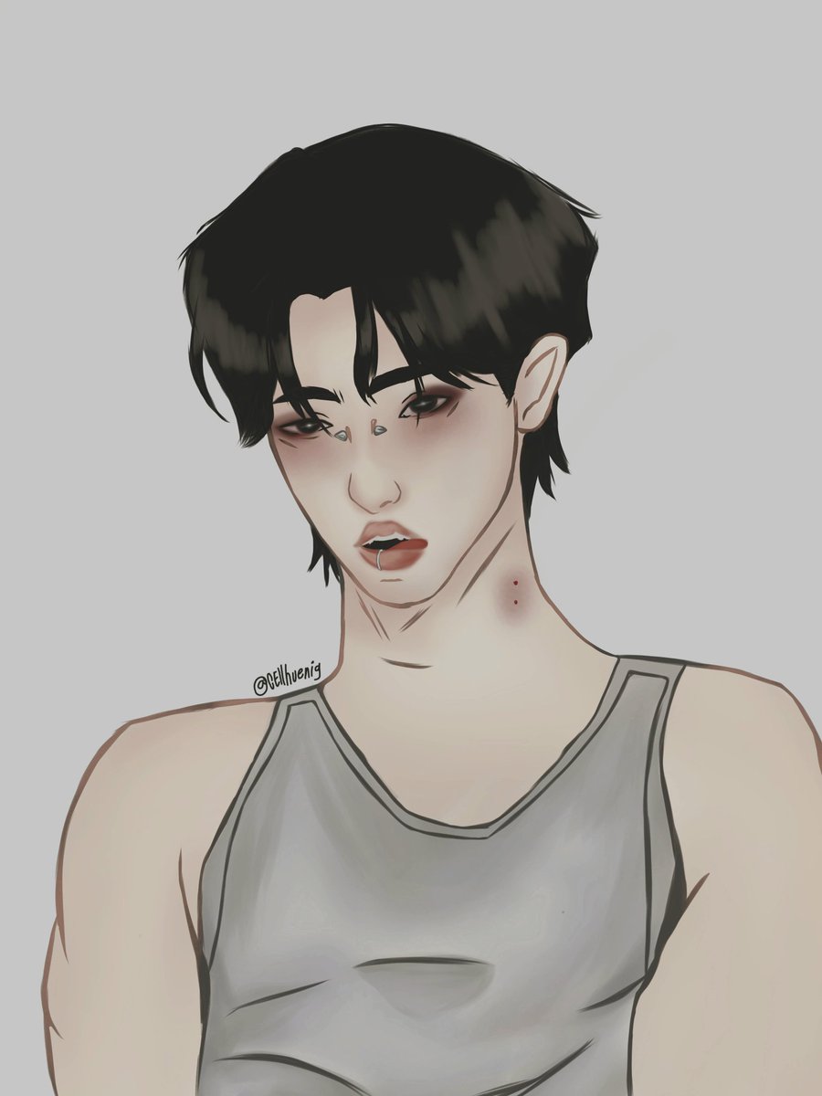 cellhyuning's tweet photo. Soobin sinner mod 🩸🦇 @TXT_bighit
( as vezes lembro que sei desenhar ) 
#TXTfanart  #SOOBIN https://t.co/QHzPQbnG3C