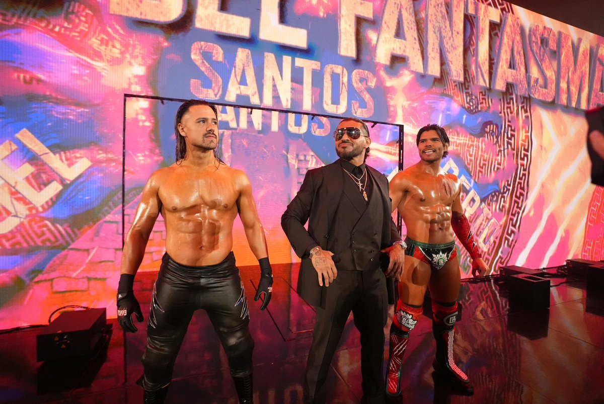 We stay ready … #LosGarza #LegadoFantasma <a href="/WWE/">WWE</a>