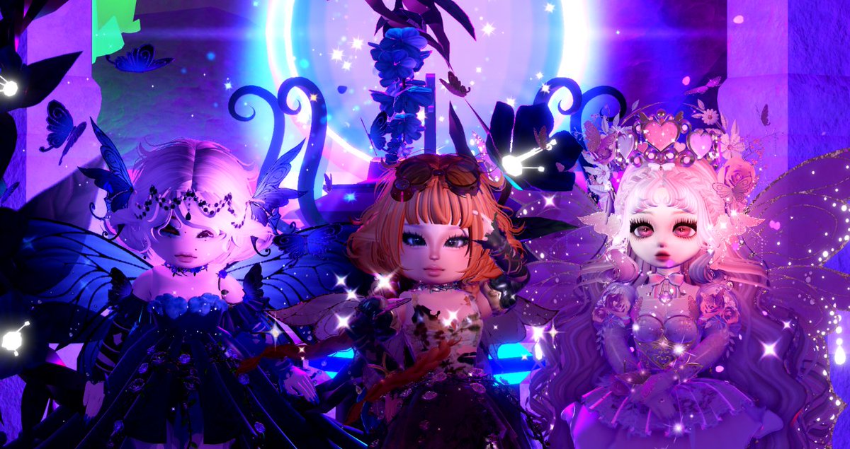 Fairy photoshoot!
Featuring <a href="/cradledheart_/">Kody</a> <a href="/OriFakex/">Rosé</a> 
#royalehigh <a href="/RoyaleHighValks/">Royale High ✨</a>