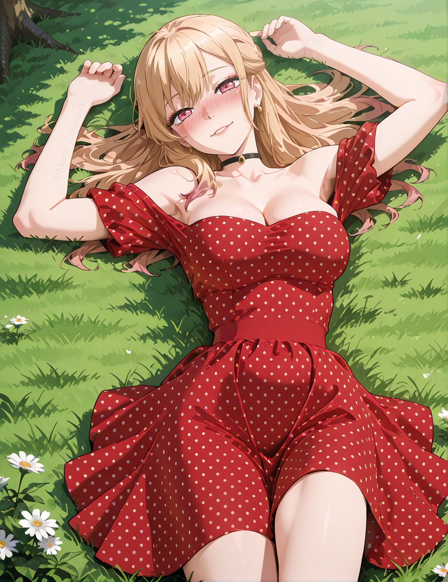 #anime #kawaii 
Marin in a cute dress pt2