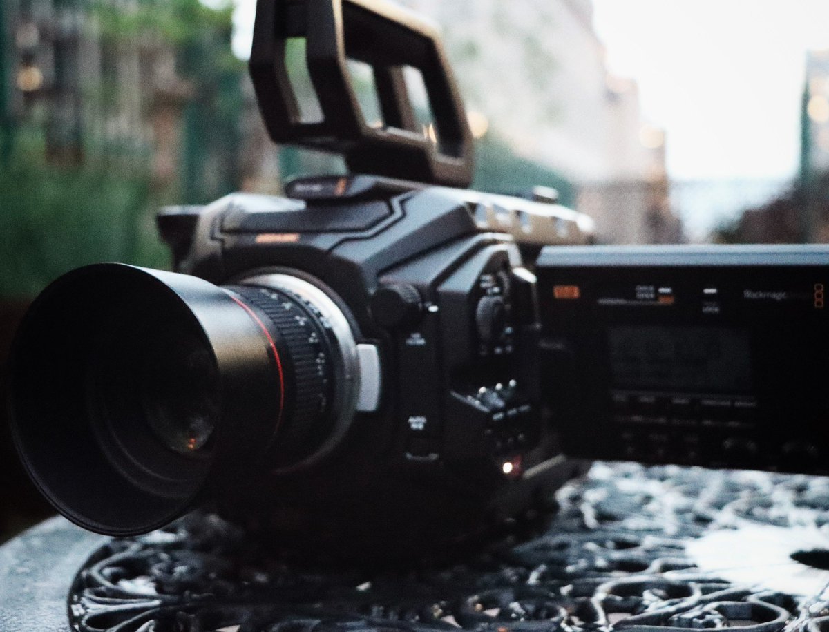 ColdWinterFilms's tweet image. 85mm F/1.8 portrait lens on the Blackmagic Ursa Mini Pro 4.6K G2 #filmmaking #cinematography #photography