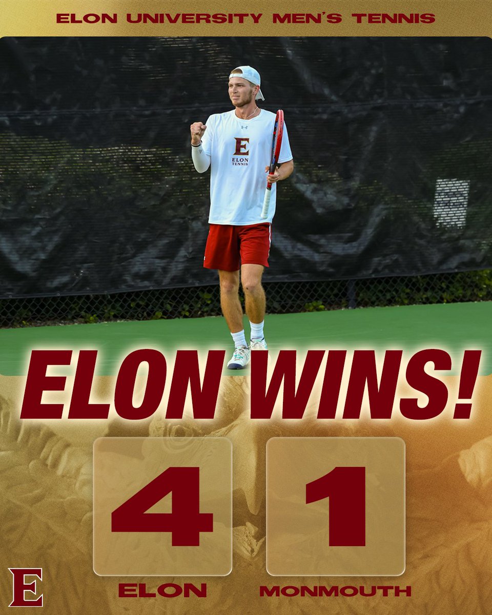 ElonPhoenix's tweet photo. 🔥 DOUBLE THE ACTION! 🔥

Both our men’s and women’s teams are headed to the CAA Championship!

Catch the Phoenix tomorrow at 10 AM and 2 PM at Jimmy Powell Tennis Center! 🏆🎾 

#PhoenixRising https://t.co/jUyXRN65zn