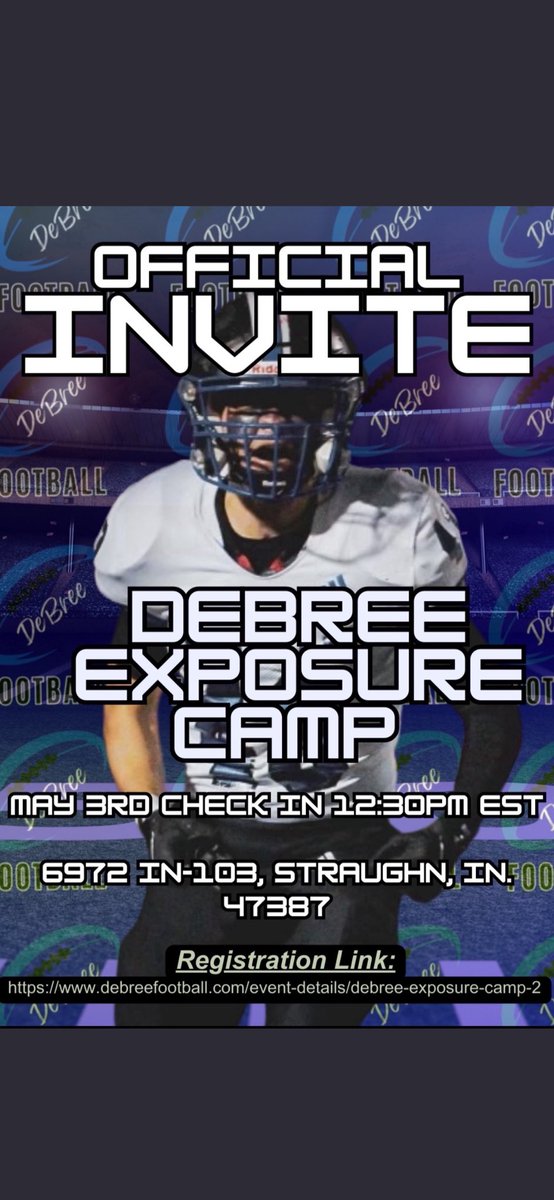 Daniel Lujano (@daniel_lujano90) on Twitter photo Thank you <a href="/DerekBertrand15/">Derek Bertrand(DeBree Football)</a> For the Camp invite!!
<a href="/McCMavsFootball/">Maverick Football</a> <a href="/coachjstrasser/">Coach Josh Strasser</a> <a href="/TheodoreGlaspie/">Theo Glaspie.</a> <a href="/ruem_43/">Brandon Ruemler</a> Thank you <a href="/DerekBertrand15/">Derek Bertrand(DeBree Football)</a> For the Camp invite!!
<a href="/McCMavsFootball/">Maverick Football</a> <a href="/coachjstrasser/">Coach Josh Strasser</a> <a href="/TheodoreGlaspie/">Theo Glaspie.</a> <a href="/ruem_43/">Brandon Ruemler</a>