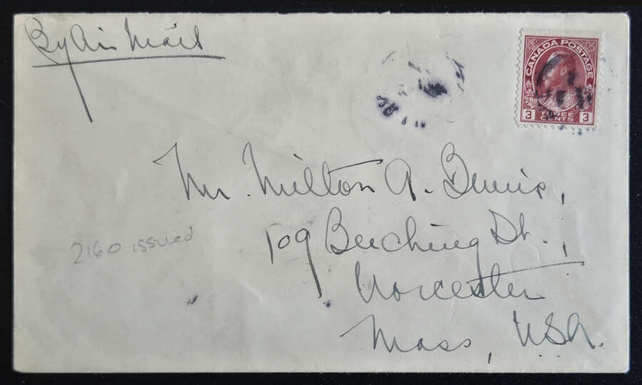 AllNations1949's tweet image. Realized $302 today Lot 82 Canada #CL4 22 Jan 1925 28c Larder Lk/Rouyn FFC $275. (2) allnationsstampandcoin.com/auction-this-w…