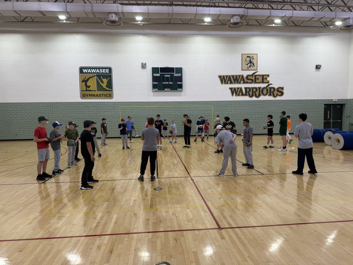 WawaseeBaseball's tweet photo. We had an incredible two days of camp with our youth baseball players. Over the last two Saturdays we had 92 athletes come out to develop and learn new skills. The weather wasn’t great but the kids brought energy and enthusiasm to work hard and learn. It was great seeing our high https://t.co/ZMjqNKZCQ3