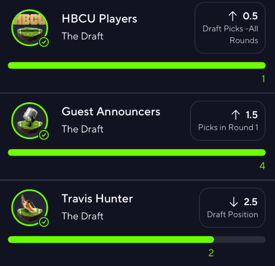 HashLockz's tweet photo. CASH THE NFL DRAFT PICKS EVEN IF YOU TOOK THE BUMP 3.5 ON GUEST ANNOUNCERS 🏈📷https://t.co/boDV7vVvJA https://t.co/nyoDJfUJND