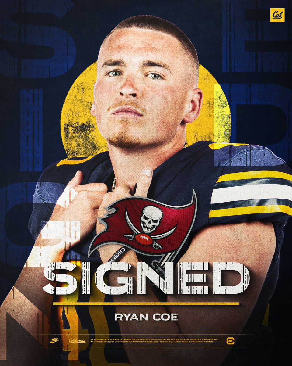 The #Bucs have signed free agent K Ryan Coe.