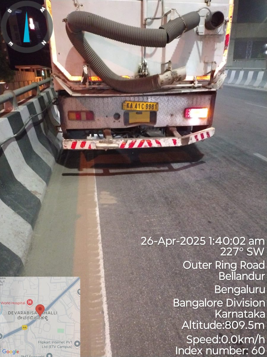 Mahadevapura Task Force-Mobility tweet media