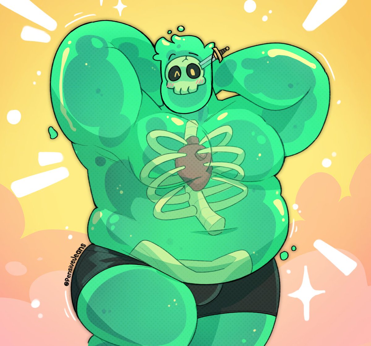 PensiveJeans🍉🍉🍉 (COMMS CLOSED TY!!) (4/4) tweet media