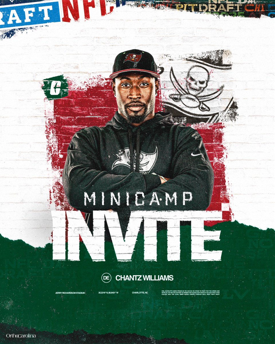 Congrats to Chantz on getting invited to Tampa Bay Minicamp 🤙

#GoldStandard⛏️