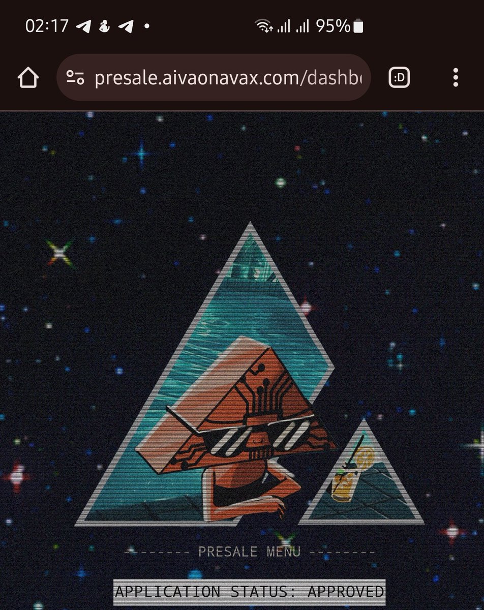 MY NIGHT IS MADE! 

After days and days of being positive and supportive hoping to leave the pendingfi, I finally left and I'm approved today. I'm so excited. 

Finally I'm approved. LFGGGG!!! Thank you @ghost93_x let's take <a href="/AIVAonAVAX/">AIVA 🔺</a> to the moon and build crazy!!!