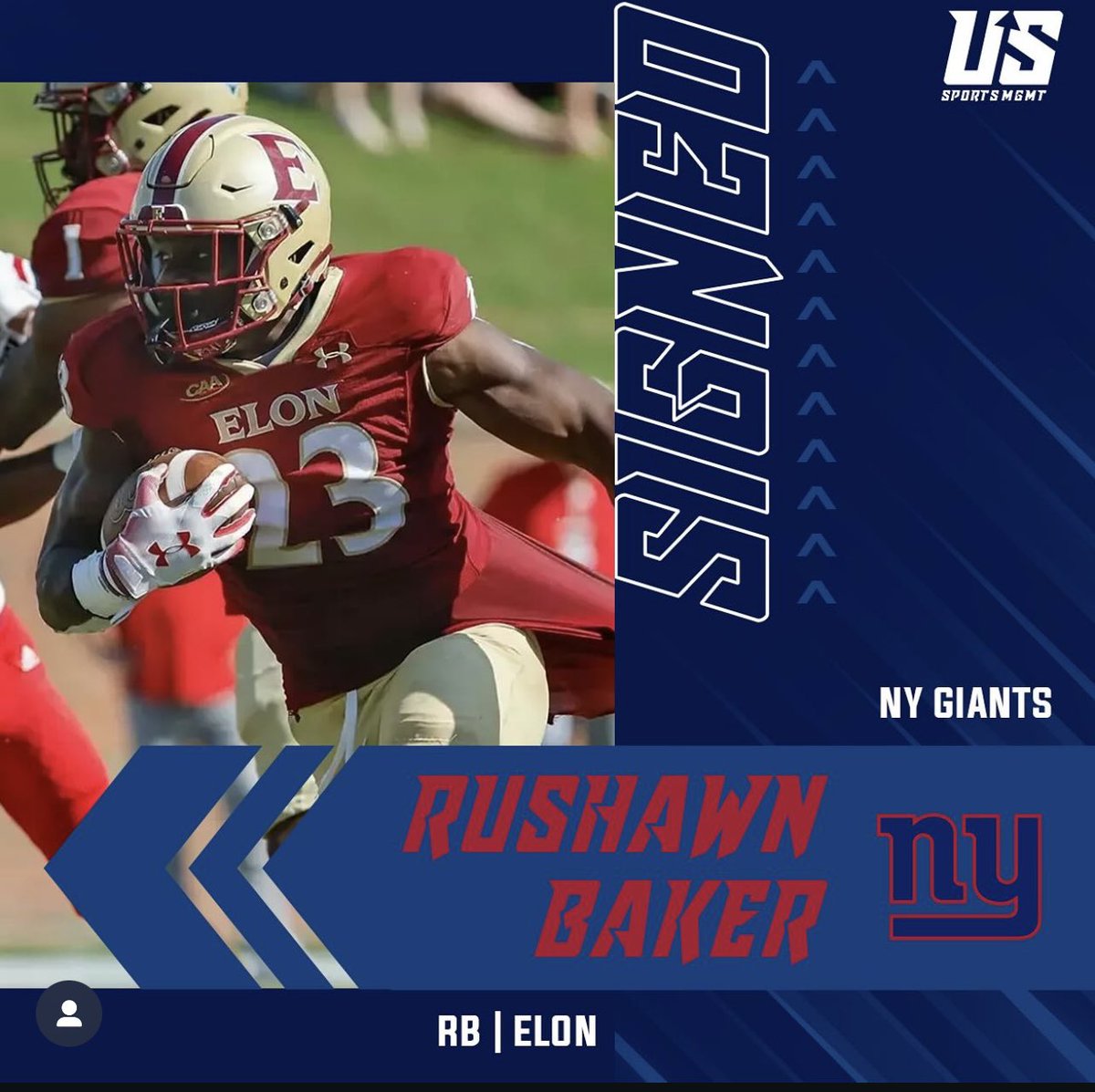 MickVic's tweet photo. @rushawnbaker23 @VictorFootballB @ElonFootball proud of you Shawny!! Make Victor football proud! https://t.co/X1mG7W0JGB
