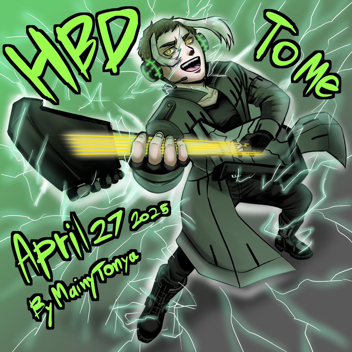 MainyTonya27's tweet photo. April 27th is my birthday HBD to me.🥳

#OC #happybirthday https://t.co/Y01kgCsxIJ