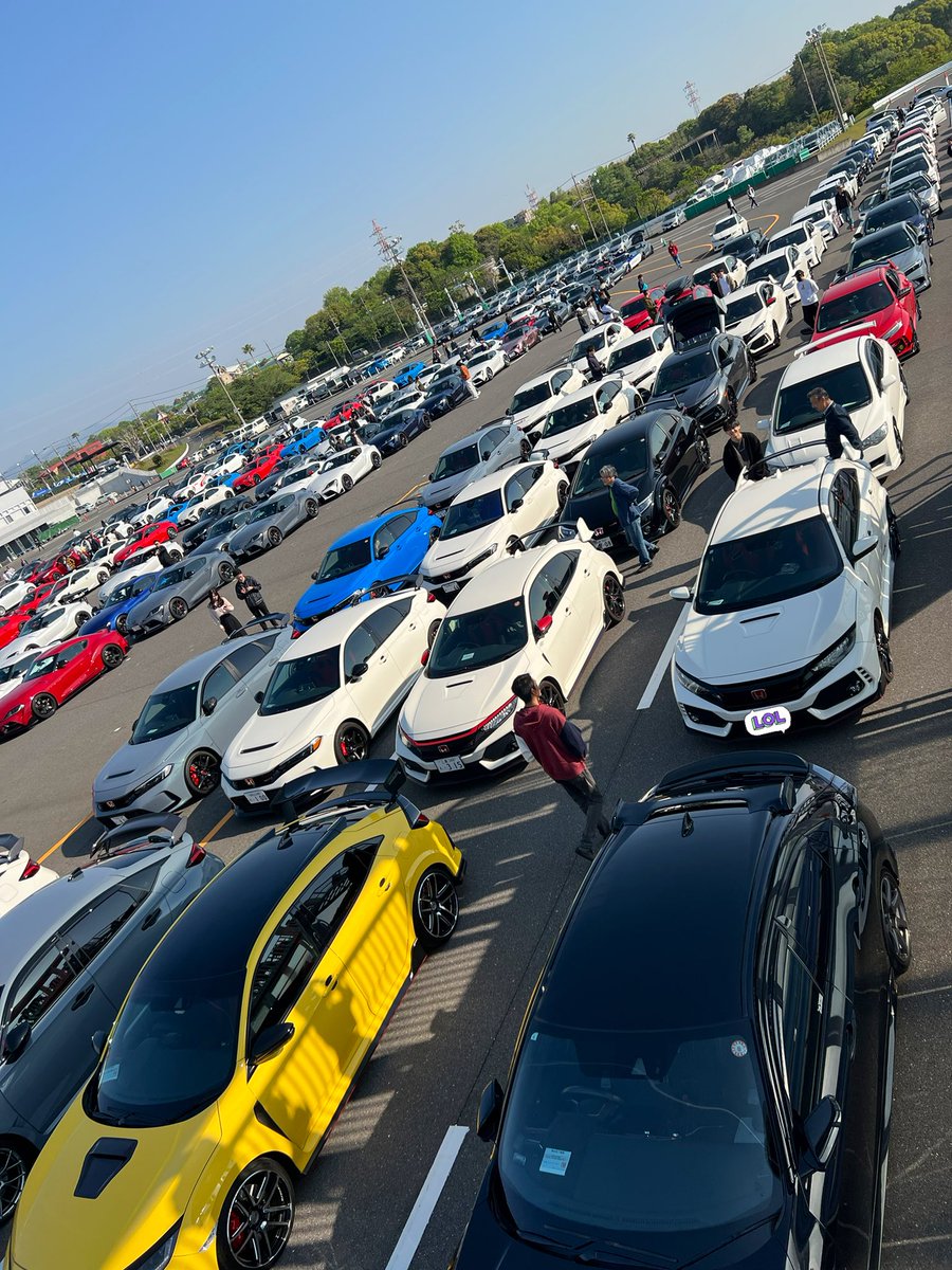 ＃鈴鹿シビックオフ

シビックが一杯😆