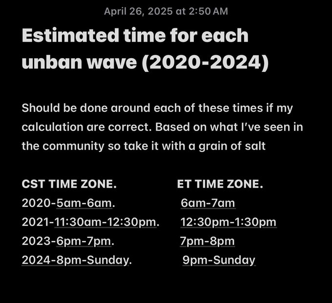 SwRtzJnr's tweet photo. the dates that @Coke_Ovrdose found #Fortnite #unban https://t.co/FxQThsMYTj