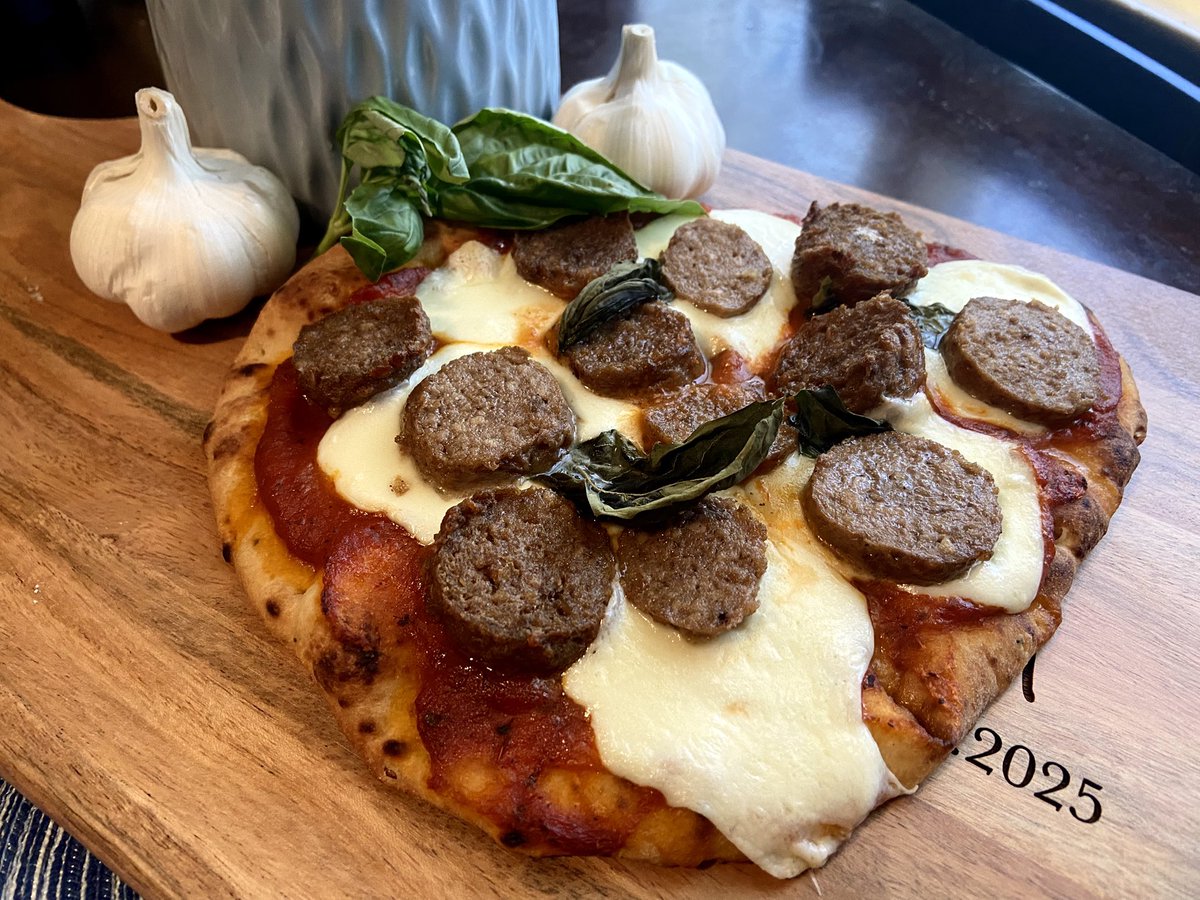 Today’s Cooking/Baking Adventures:
Pulled Pork stuffed corn dogs with <a href="/KindersFlavors/">Kinder's</a> Gold sauce drizzled over. 
Sourdough Chocolate Chip Cookies 🍪 
Cucumber Salad 🥗 
And Meatball Naan Pizzas! 🍕 
All fresh ingredients and all done by me! 🤤🤤 #busyday