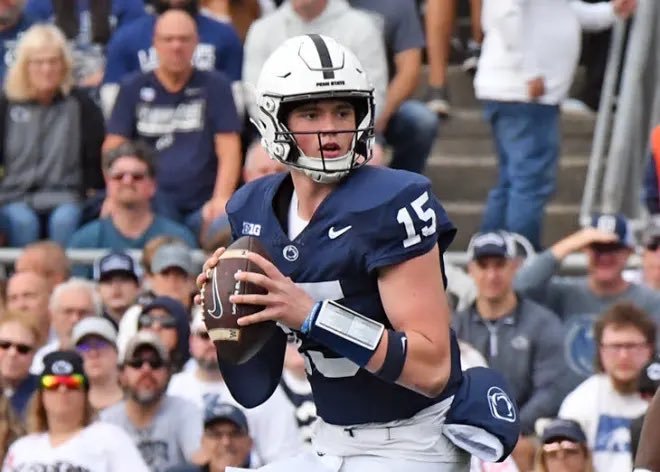 WhiteOutReport's tweet photo. TRUE OR FALSE:

Drew Allar will be the first quarterback taken in the 2026 NFL Draft. https://t.co/iMFiFFmOFP