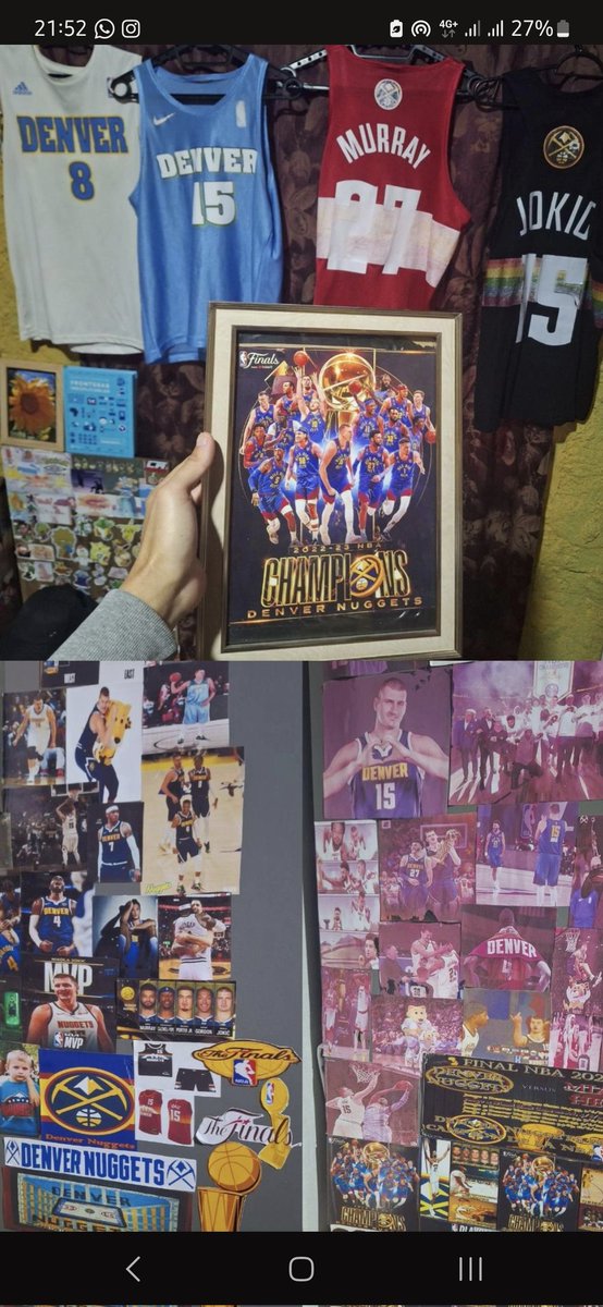 RamplaPB's tweet photo. @nuggetsfan_ Esto es Denver amigo nunca pero nunca nos den por muerto!!!! https://t.co/YQkjhFZiBt