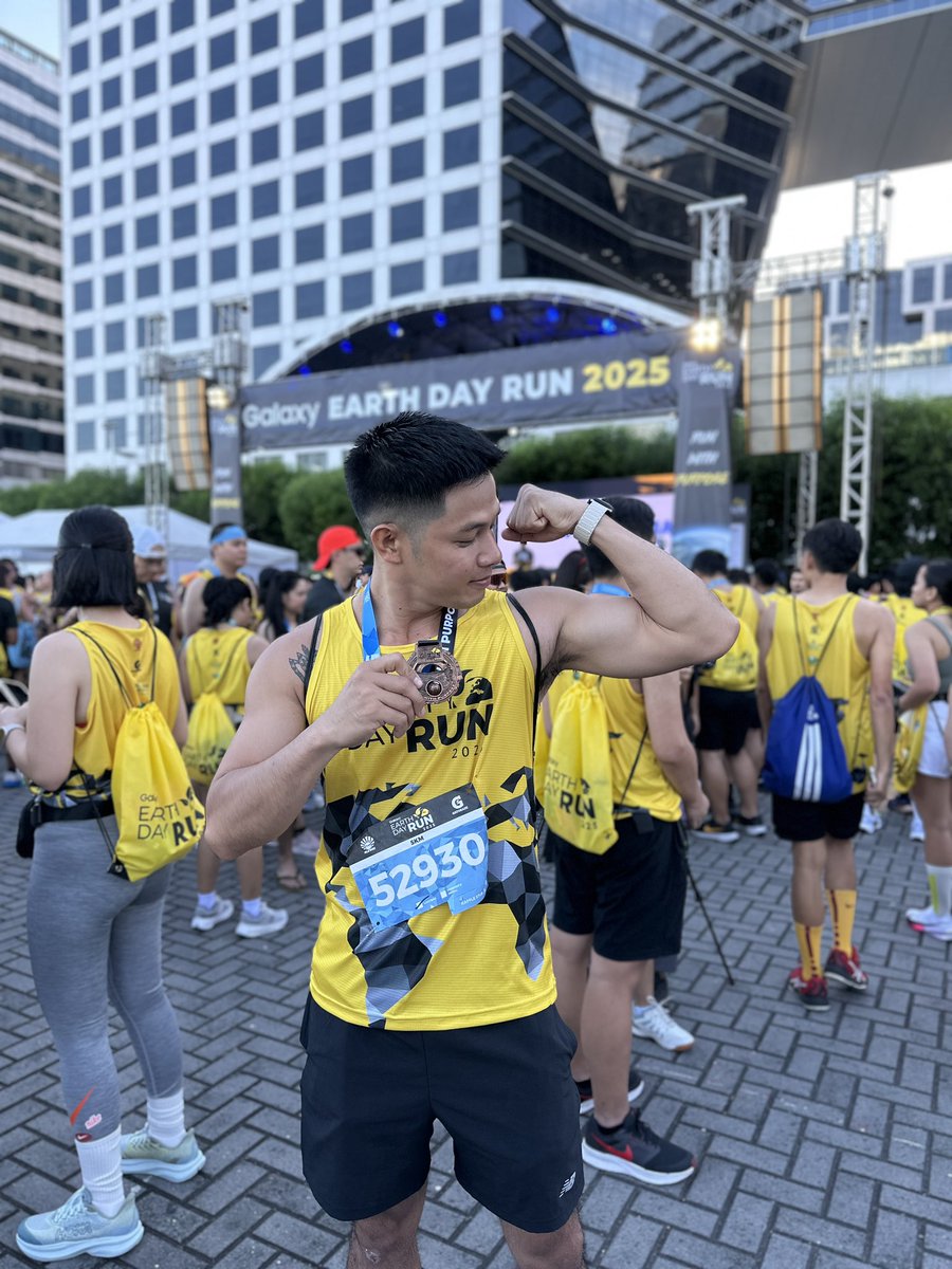 jickson0326's tweet image. Every mile, every breath, every step — for Earth. Proud to run at the Galaxy Earth Day Run 2025!
#GalaxyEarthDayRun #EarthDay2025 #OneWithNature #runfortheplanet #dermaworld #dermaworldbabies