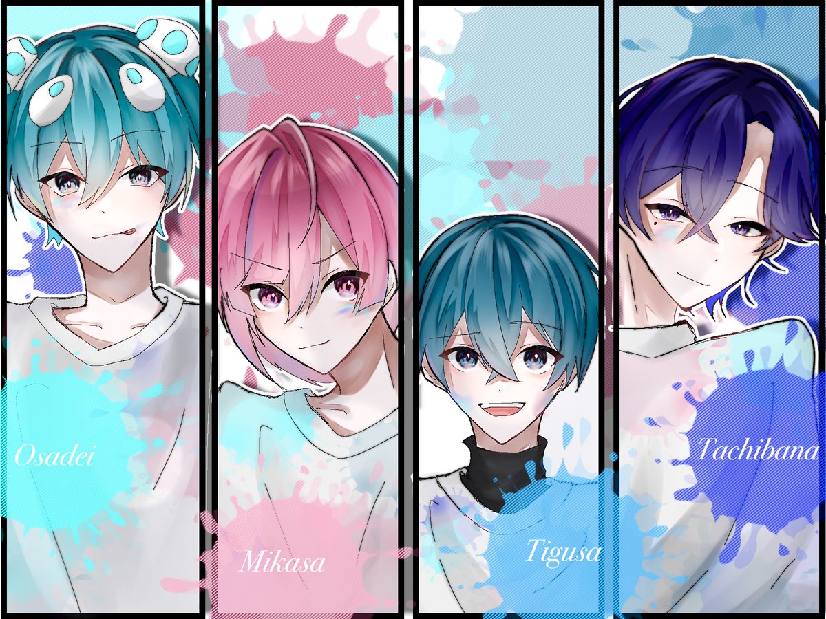 y♡ページ 最恐💭 #ちぐちぐいらすと #みかさ絵 #おさでいイラスト #橘FA