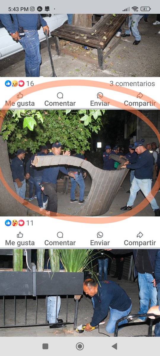 Anoche la <a href="/AlcCuauhtemocMx/">Alcaldía Cuauhtémoc</a>  robó esta banca que se puso hace más de 6 años frente al 128 de Colima 128, Roma Norte entre Córdoba y Mérida. Esa banca NO tenía fines comerciales ni rentabilidad alguna, fue aportación vecinal para embellecer la colonia ¿Por qué?<a href="/AlessandraRdlv/">Alessandra Rojo de la Vega</a>