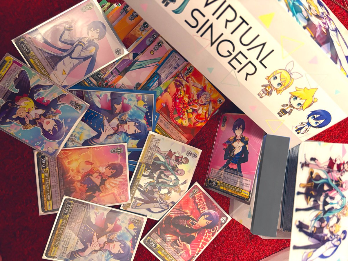 sarunamirabu's tweet photo. #HMCSMerch #SEGAContest 

1. Main shelf of SEKAI merchandise in my vocal synth room
2. Shelf solely for the SEKAI Movie to commemorate the first “official” movie related to KAITO and piapro characters
3. More misc
4. I collect vocal synth cards, including SEKAI-related VS cards https://t.co/HTRCgohhNB