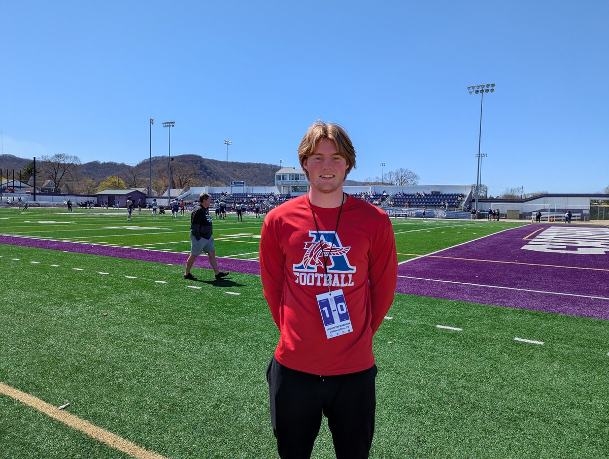 Eli Kuempel (@elikuempel) on Twitter photo Had a great day in Winona for their junior day and spring game! <a href="/WinonaState_FB/">Winona State Football</a> Thank you for the invite! <a href="/CoachCosgrove18/">Charlie Cosgrove</a> <a href="/Coach_Tuley/">Ryan Tuley</a> Had a great day in Winona for their junior day and spring game! <a href="/WinonaState_FB/">Winona State Football</a> Thank you for the invite! <a href="/CoachCosgrove18/">Charlie Cosgrove</a> <a href="/Coach_Tuley/">Ryan Tuley</a>