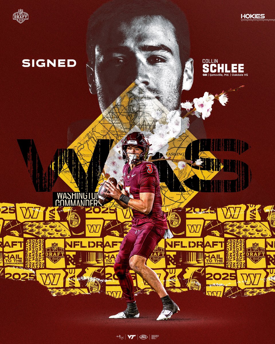Virginia Tech Football (@hokiesfb) on Twitter photo Schlee is going home 🏠
Collin Schlee has signed a free agent deal with the <a href="/Commanders/">Washington Commanders</a>
#ThisIsHome | #NFLDraft | <a href="/collin_schlee/">Collin Schlee</a> Schlee is going home 🏠
Collin Schlee has signed a free agent deal with the <a href="/Commanders/">Washington Commanders</a>
#ThisIsHome | #NFLDraft | <a href="/collin_schlee/">Collin Schlee</a>