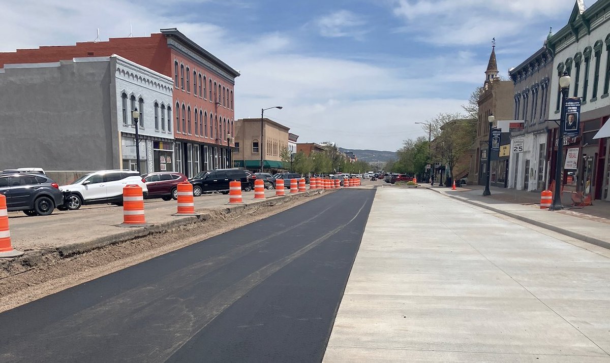 Road reconstruction along Main Street and 1st Street is slated to switch phases on Monday, April 28th. canoncity.org/CivicAlerts.as…