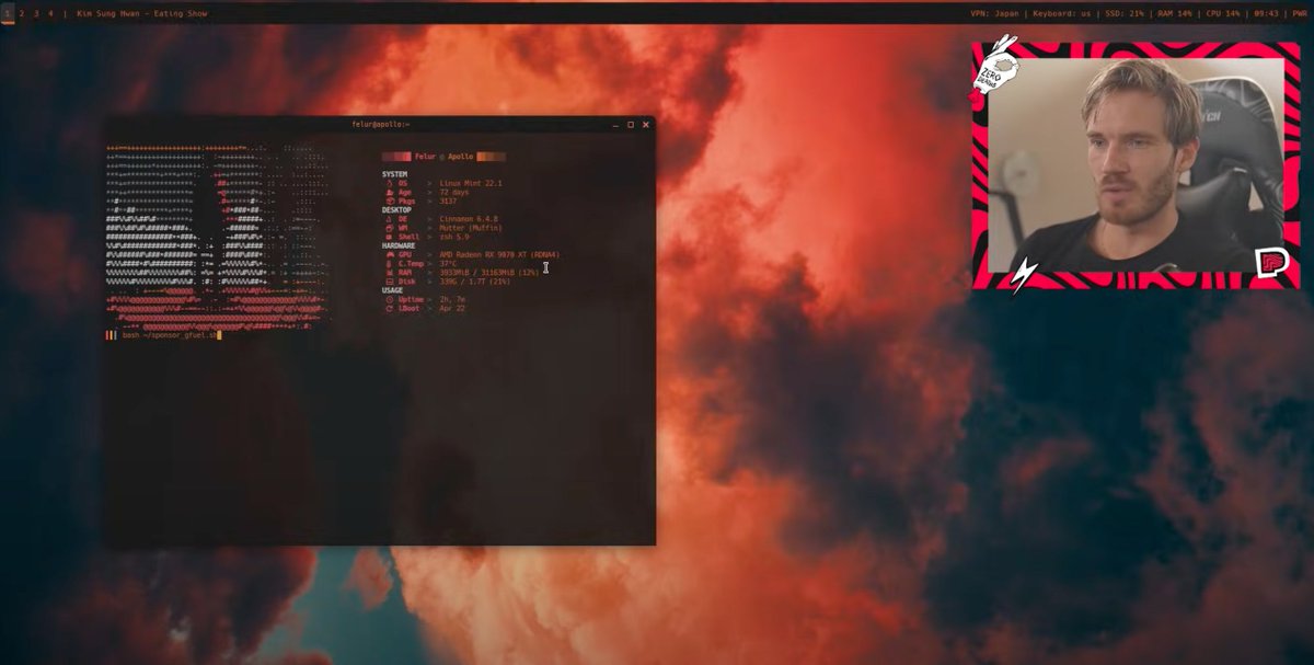 teej_dv's tweet image. maybe we get mr linux himself to order coffee from the terminal this year