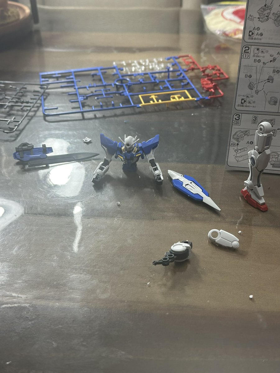 Alexanderc83461's tweet photo. Building the #gundamexia with my little brother, heroes our progress so far! https://t.co/H28q8AVeh6