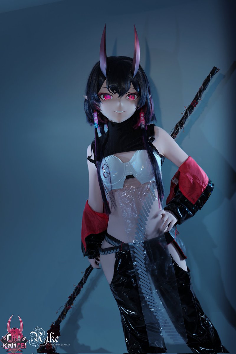 鬼人也要调休上班，真是辛苦啊~💤

#kigurumi #着ぐるみ