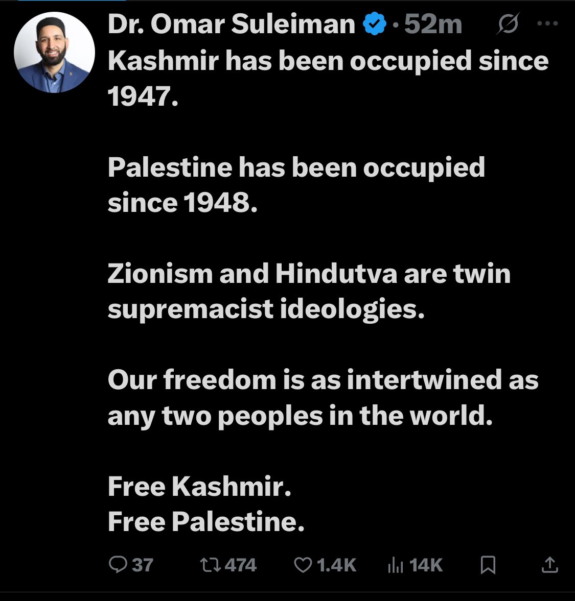 They are doing to India what they did to Israel.

This is Islam